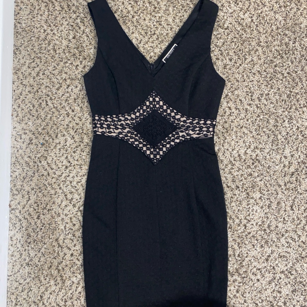 V neck formal dress